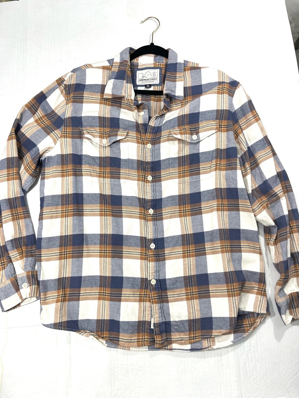AMERICAN EAGLE MENS FLANNEL